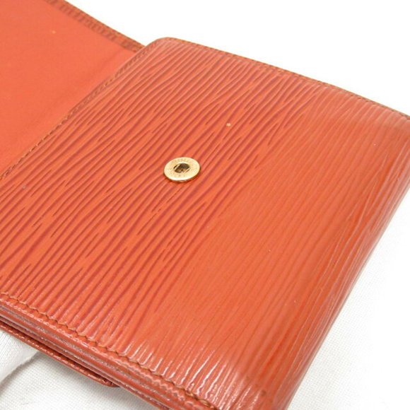 Louis Vuitton Double Hook Wallet Porte Monnaie Carte Epi Brown - Picture 16 of 16